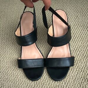 Black high heels